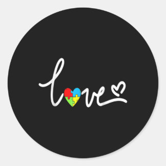 Adesivo Redondo Para Homens Autismo Sensibilização Teto Mais Taman