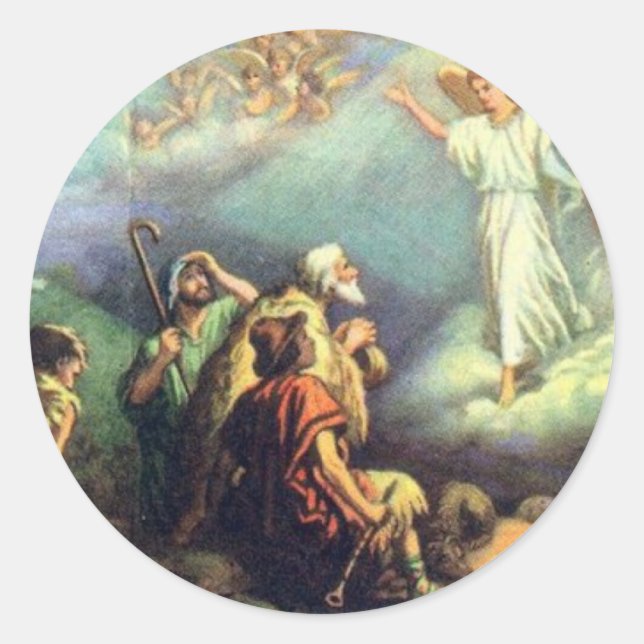 Adesivo Redondo Para nós, uma Criança é Nascer! (Frente)