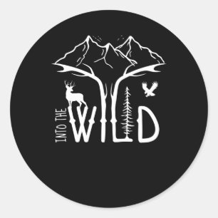Adesivo Redondo para o Wild