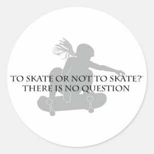 Adesivo Redondo Para patinar ou não patinar