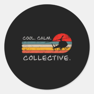 Adesivo Redondo Para pilotos Helicópteros