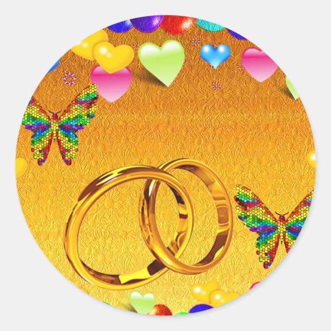 Adesivo Redondo Parabéns_ (Frente)