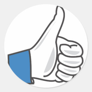 Adesivo Redondo Parabéns e Boa Sorte. Nós gostamos disso!