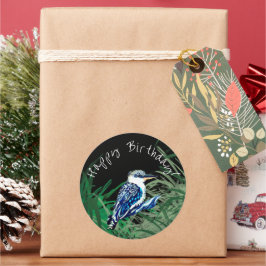 Adesivo Redondo Parabéns Kookaburra