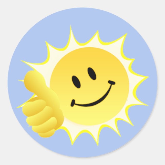 Adesivo Redondo Parabéns Sticker _ (Frente)