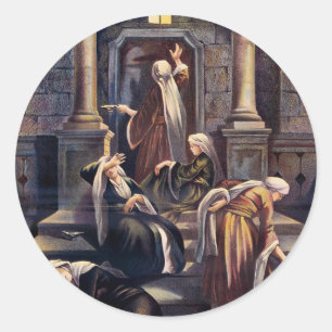Adesivo Redondo Parábola das Dez Virgens