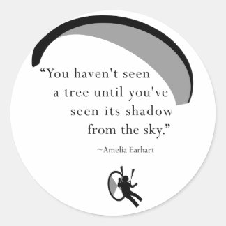 Adesivo Redondo paraEarhart