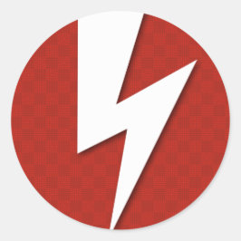 Adesivo Redondo Parafuso de iluminação