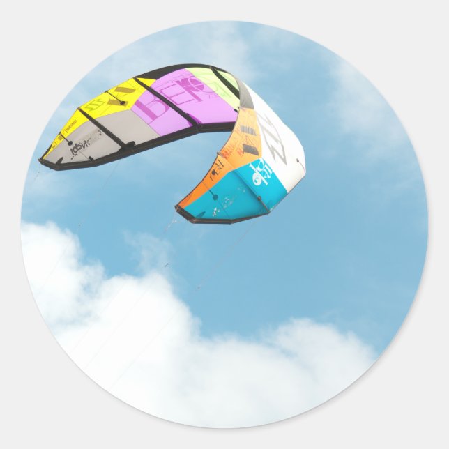 ADESIVO REDONDO PARAGLIDING (Frente)