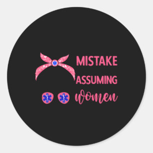 Adesivo Redondo Paramédico