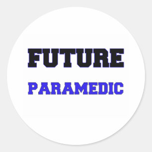 Adesivo Redondo Paramédico futuro