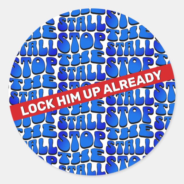 ADESIVO REDONDO PARAR A PARADA (Frente)