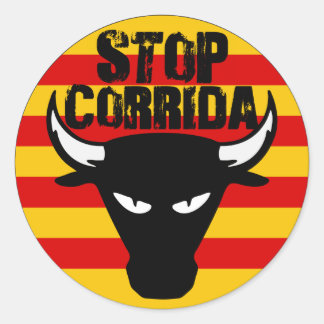 Adesivo Redondo Parar Corrida Sticker