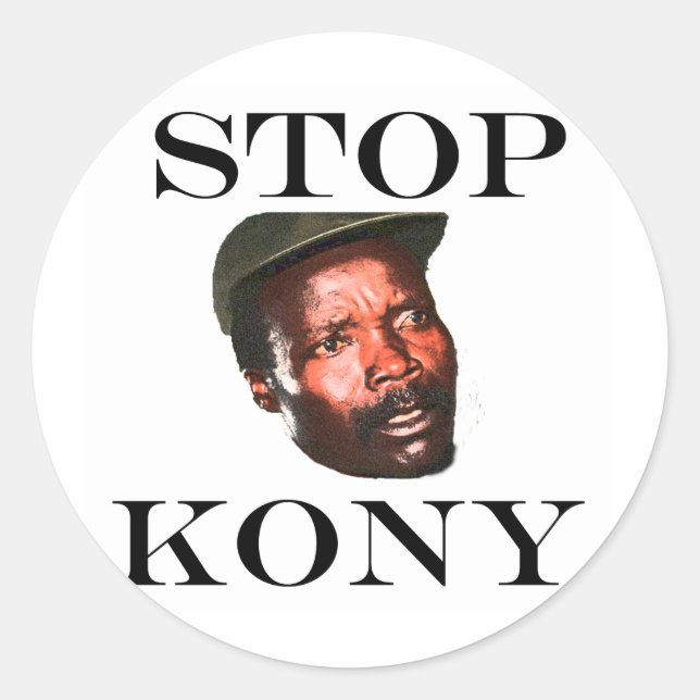 ADESIVO REDONDO PARAR KONY 2012 (Frente)