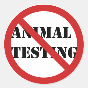 Adesivo Redondo pare o teste animal