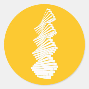 Adesivo Redondo parede articulada