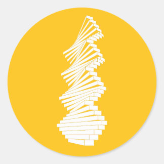 Adesivo Redondo parede articulada