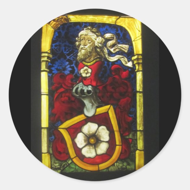 Adesivo Redondo Paris - Musee de Cluny (Frente)