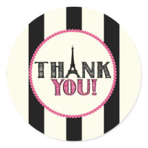 Paris Obrigado Sticker