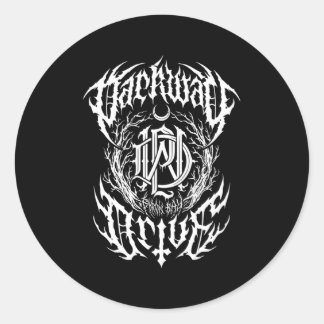 Adesivo Redondo Parkway Drive - Compartimento de metal oficial de 