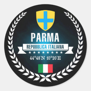 Adesivo Redondo Parma