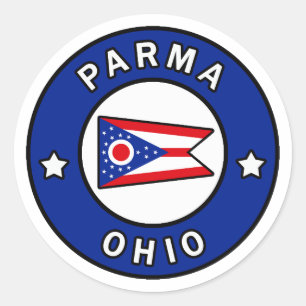 Adesivo Redondo Parma Ohio