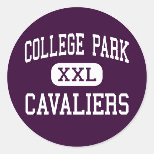 Adesivo Redondo Parque da faculdade - Cavaliers - alto - as