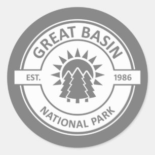 Adesivo Redondo Parque Nacional da Bacia do excelente