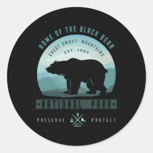 Adesivo Redondo Parque Nacional das Montanhas do Enfumaçado do Par