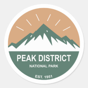 Adesivo Redondo Parque Nacional do Distrito de Pico