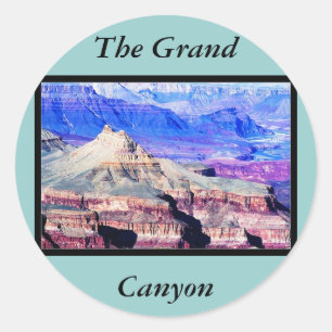 Adesivo Redondo Parque Nacional do Grand Canyon