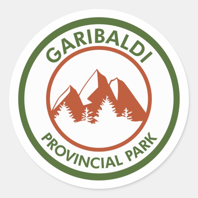 Adesivo Redondo Parque Provincial de Garibaldi (Frente)