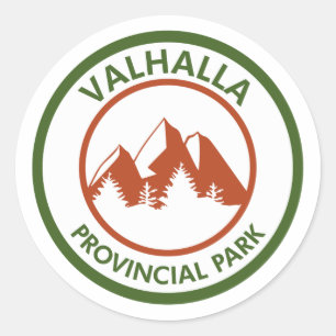 Adesivo Redondo Parque Provincial de Valhalla