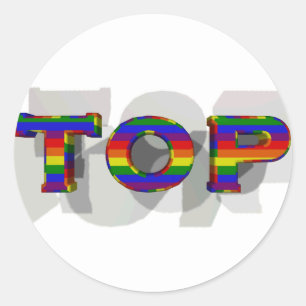 Adesivo Redondo parte superior 3D