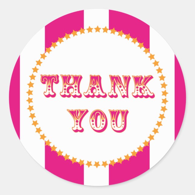 Adesivo Redondo Partido do Carnaval e do Circo (Frente)