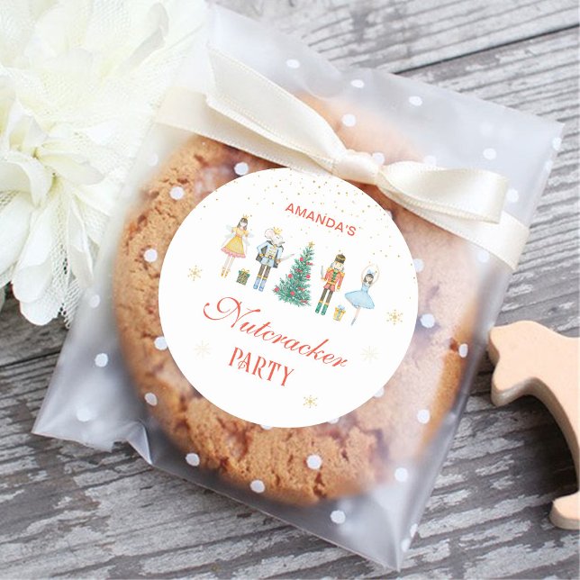 Adesivo Redondo Partido Nutcracker (Criador carregado)