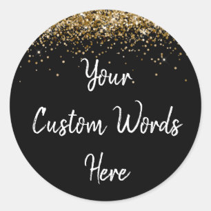 Adesivo Redondo Partido Personalizado Favorito Personalizado Anive