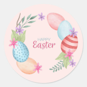 Adesivo Redondo Páscoa Classic Round Sticker