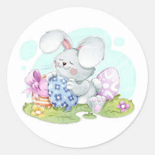 Adesivo Redondo Páscoa Classic Round Sticker