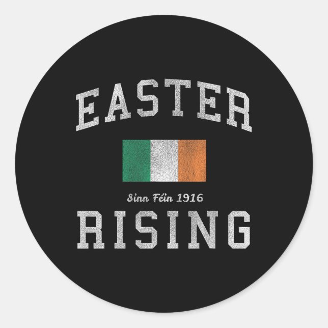 Adesivo Redondo Páscoa Sinn Fein 1916 (Frente)