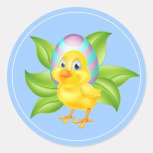 Adesivo Redondo Páscoas