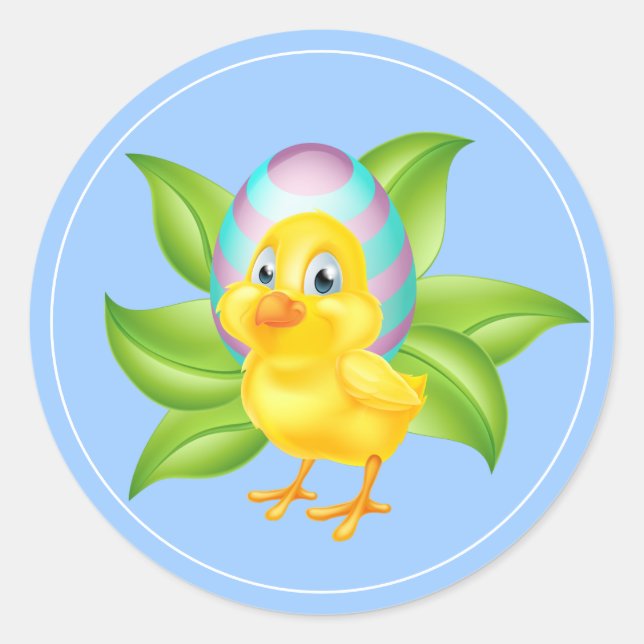 Adesivo Redondo Páscoas (Frente)