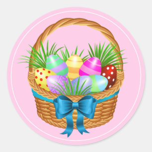 Adesivo Redondo Páscoas