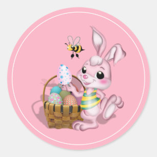 Adesivo Redondo Páscoas