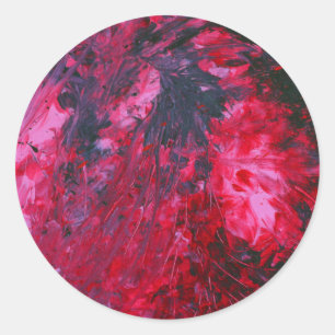 Adesivo Redondo Pássaro