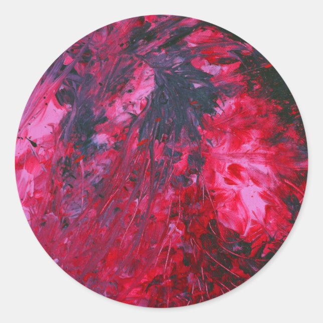 Adesivo Redondo Pássaro (Frente)