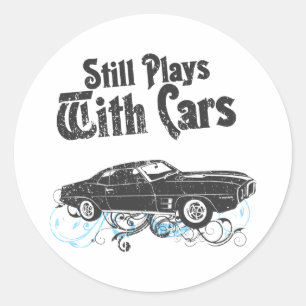 Adesivo Redondo Pássaro de Fogo Pontiac 1969