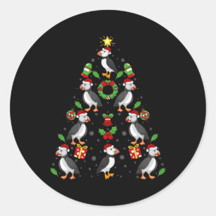 Adesivo Redondo Pássaros Papagaios Iluminação Árvore Natal Papagai