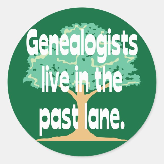 Adesivo Redondo Past Lane (Frente)