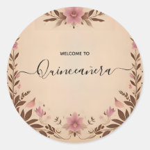 Pastel Font Dusty Glam Rosa Dourado Quinceanera